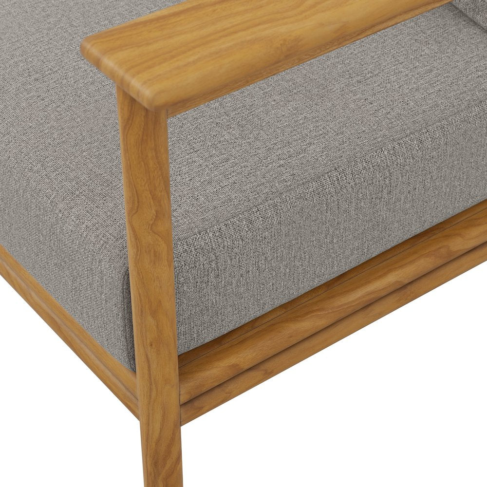 Wren Outdoor Patio Teak Wood Sofa