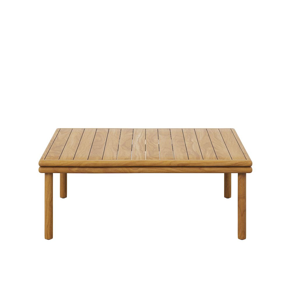 Wren Outdoor Patio Teak Wood Coffee Table