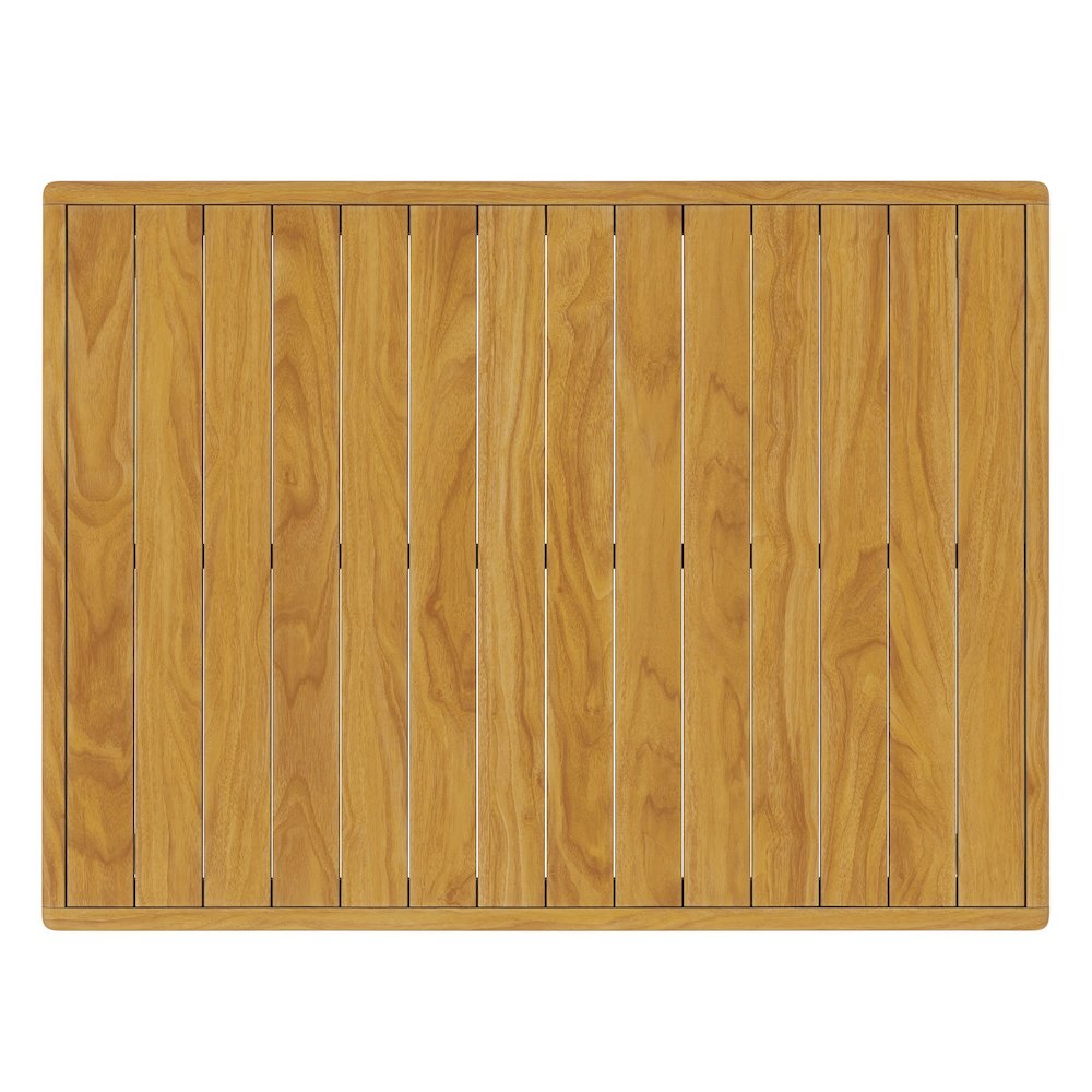 Wren Outdoor Patio Teak Wood Coffee Table