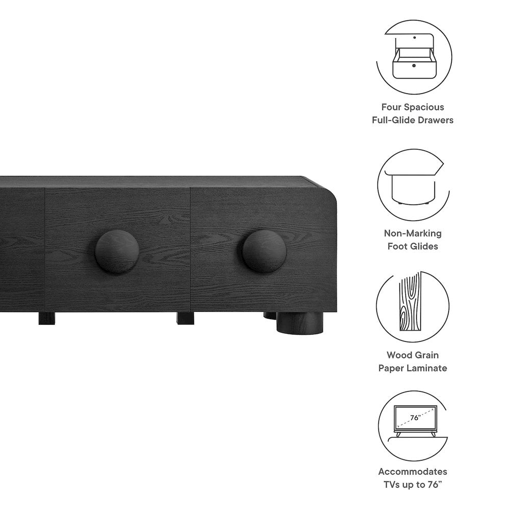 Sonnet 69" Low Profile TV Stand