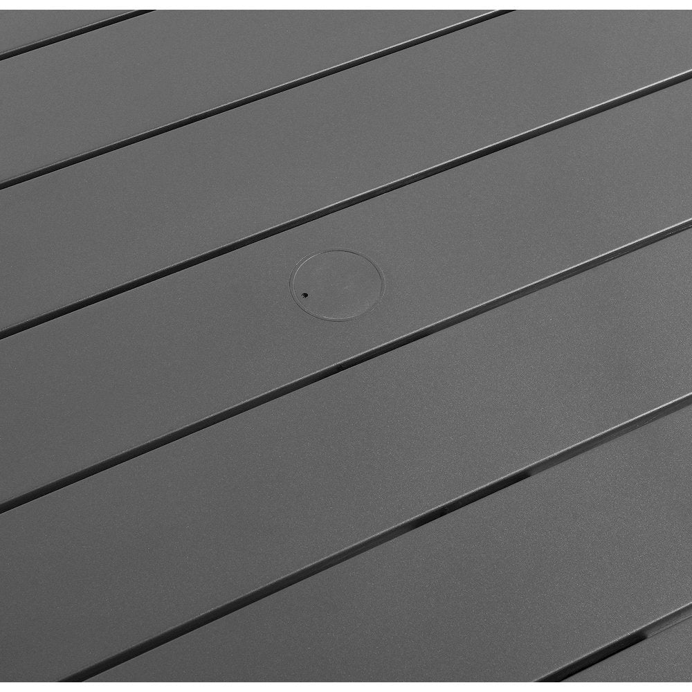 Tahoe Rectangular Outdoor Patio Aluminum Dining Table