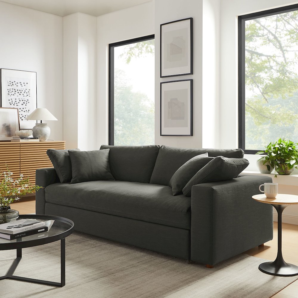 Commix Down Filled Overstuffed Sleeper Sofa