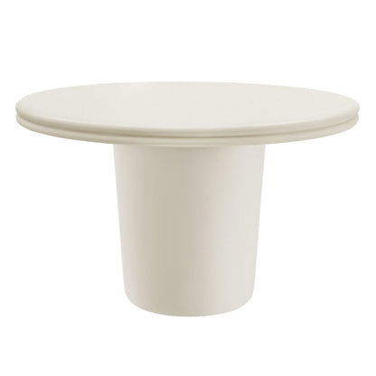 Brion 48" Indoor - Outdoor Patio Concrete Round Dining Table