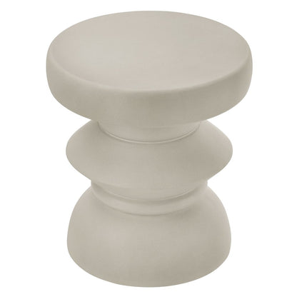 Terza Indoor - Outdoor Patio Concrete Side Table