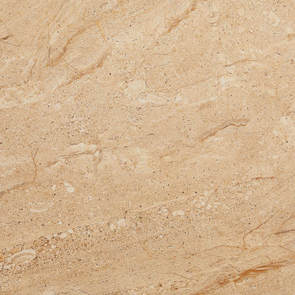 Elowen Indoor - Outdoor Patio Textured Faux Travertine Coffee Table