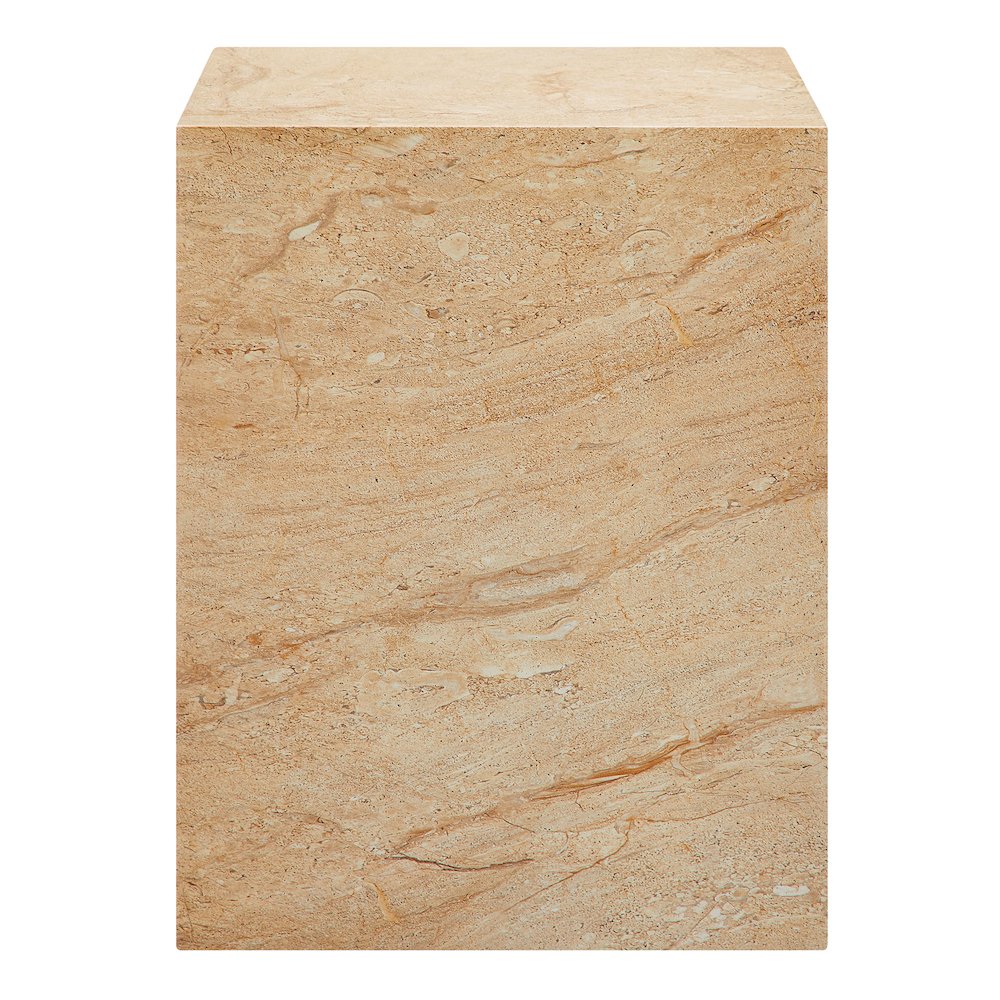 Jordana Square Plinth Indoor - Outdoor Patio Concrete Side Table