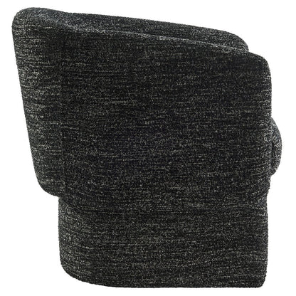 Muse Boucle Fabric Barrel Accent Chair