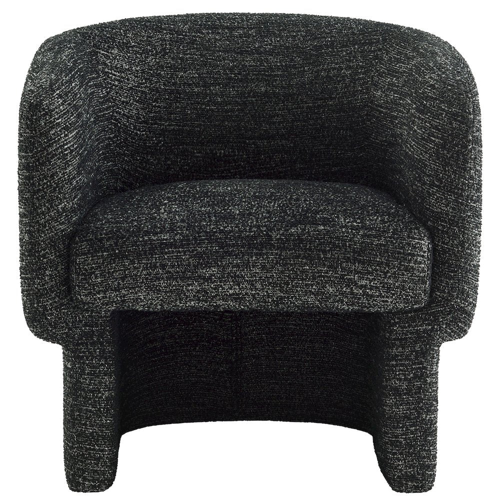 Muse Boucle Fabric Barrel Accent Chair