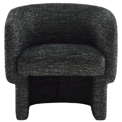 Muse Boucle Fabric Barrel Accent Chair