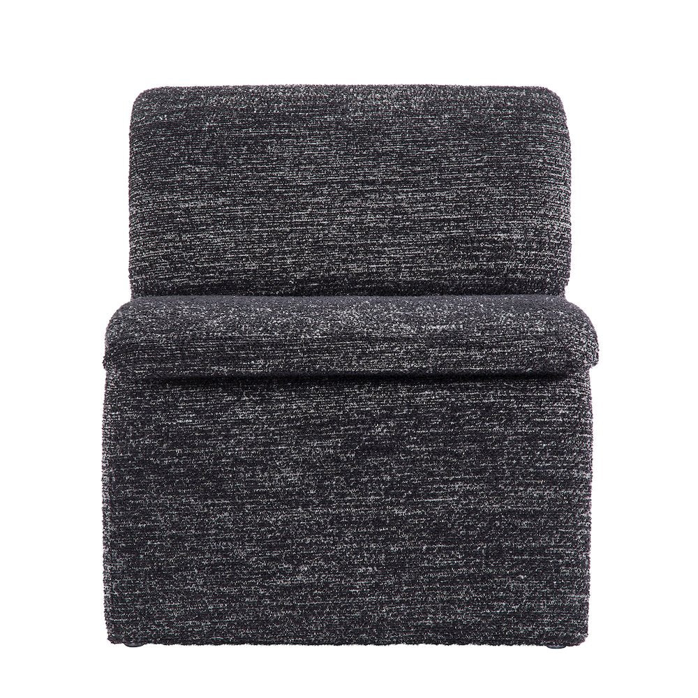 Dune Boucle Upholstered Armless Accent Chair