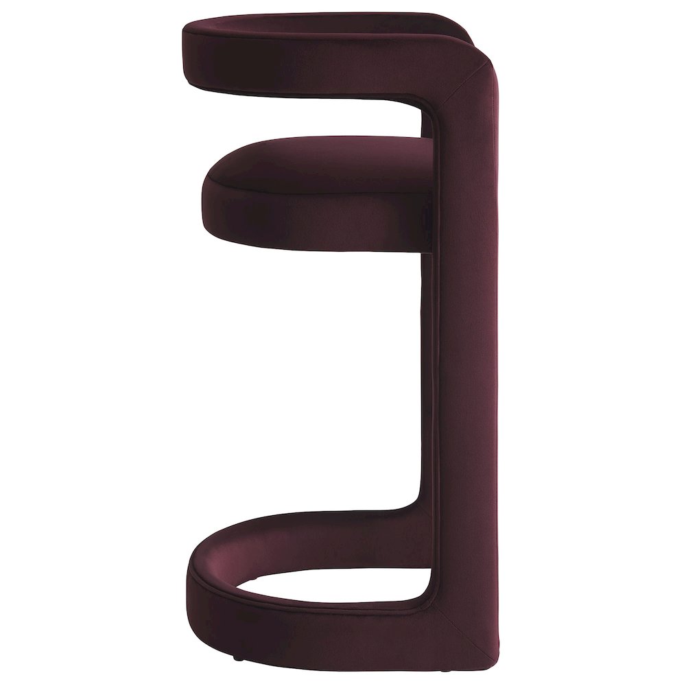 Winslow Performance Velvet Bar Stool