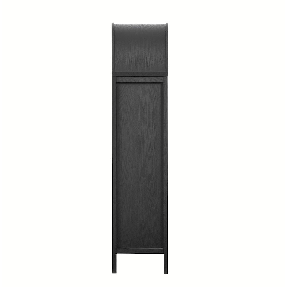 Vaughn 71" Arched Storage Display Cabinet