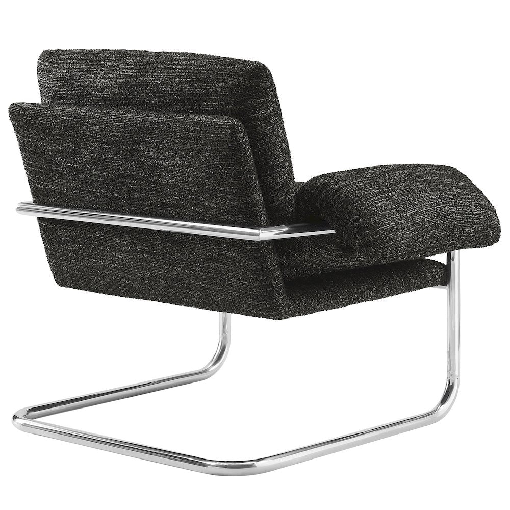 Ansel Boucle Fabric Accent Chair