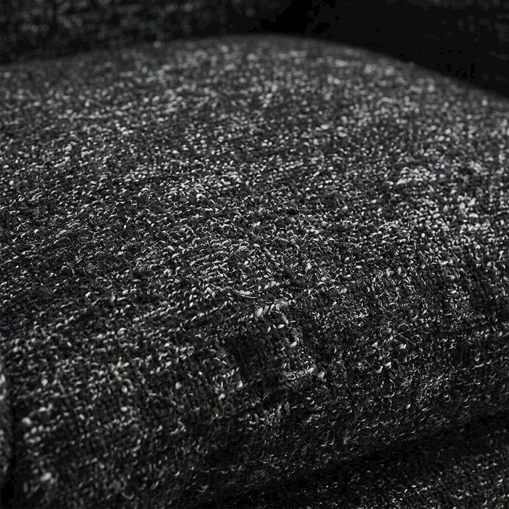 Boucle Fabric Accent Chair for Living Room, Bedroom, or Reading Nook, Charcoal