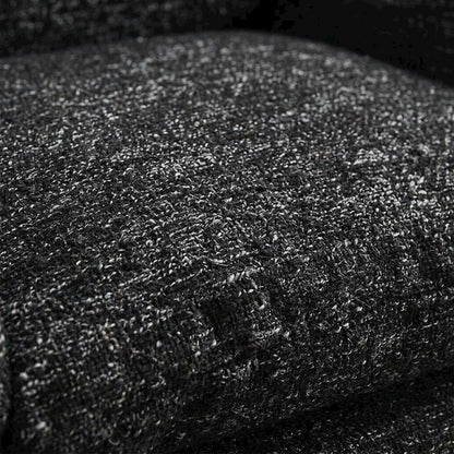 Boucle Fabric Accent Chair for Living Room, Bedroom, or Reading Nook, Charcoal