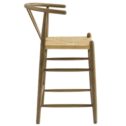 Amish Wood Counter Stool