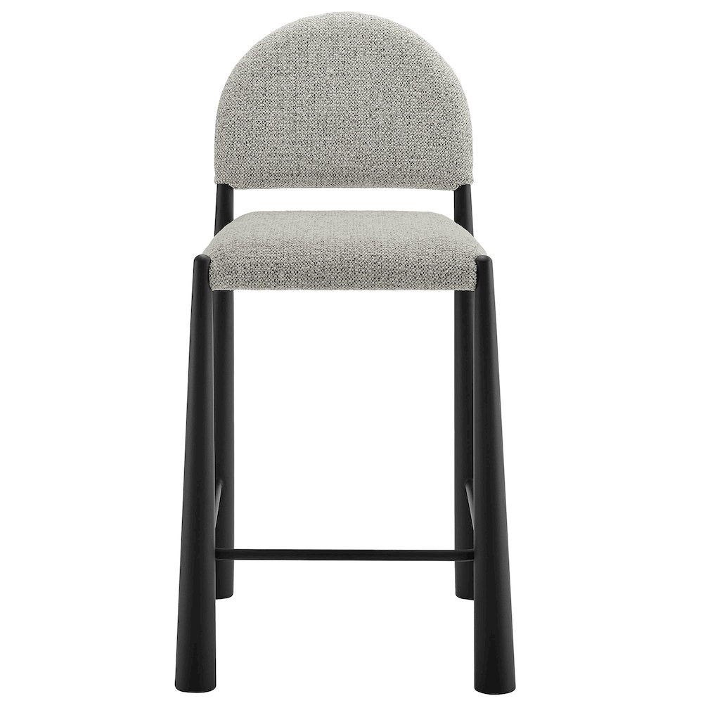 Hayley Upholstered Fabric Counter Stool