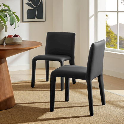 Rhodes Vegan Leather Upholstered Dining Chair