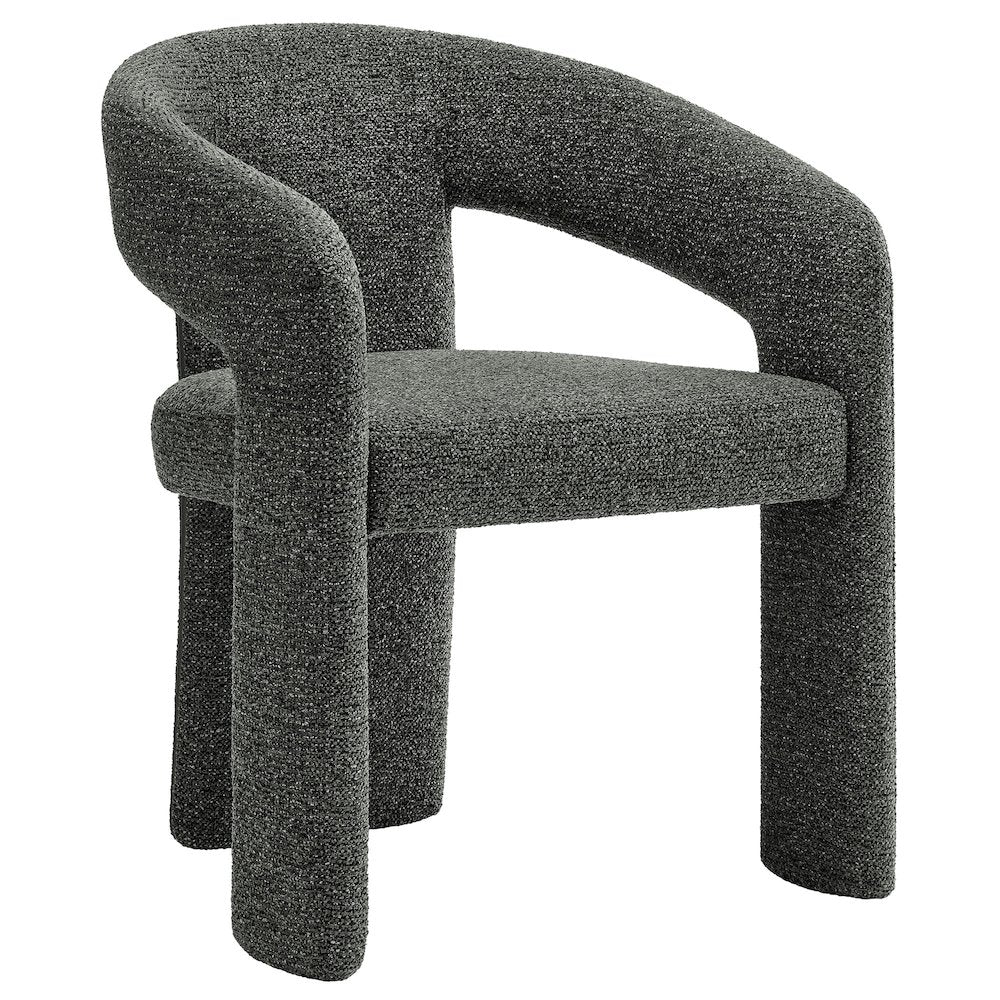 Oslo Barrel Fabric Upholstered Dining Accent Chair