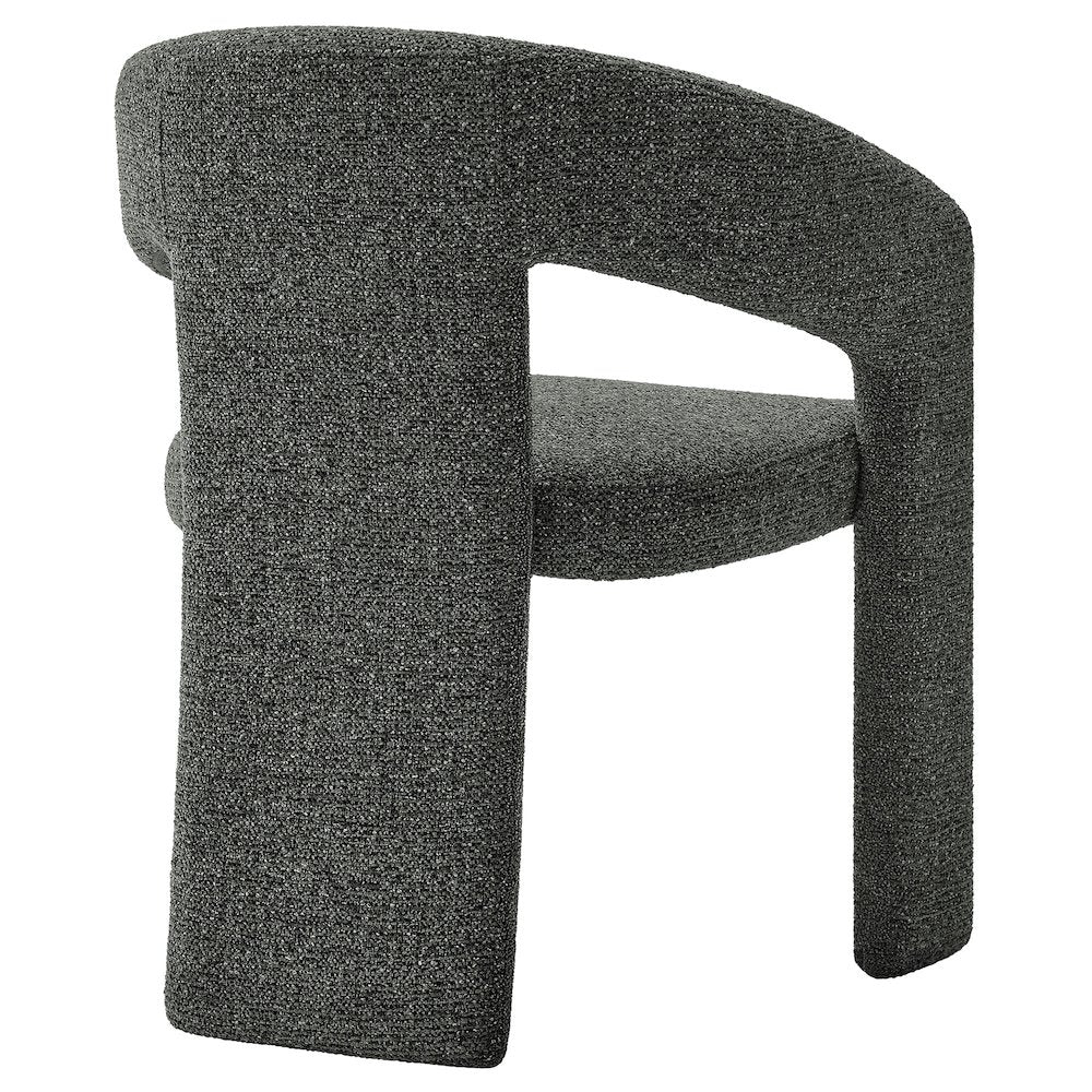 Oslo Barrel Fabric Upholstered Dining Accent Chair