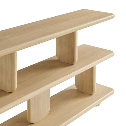 Lyle Sculptural 2-Tier Bookshelf