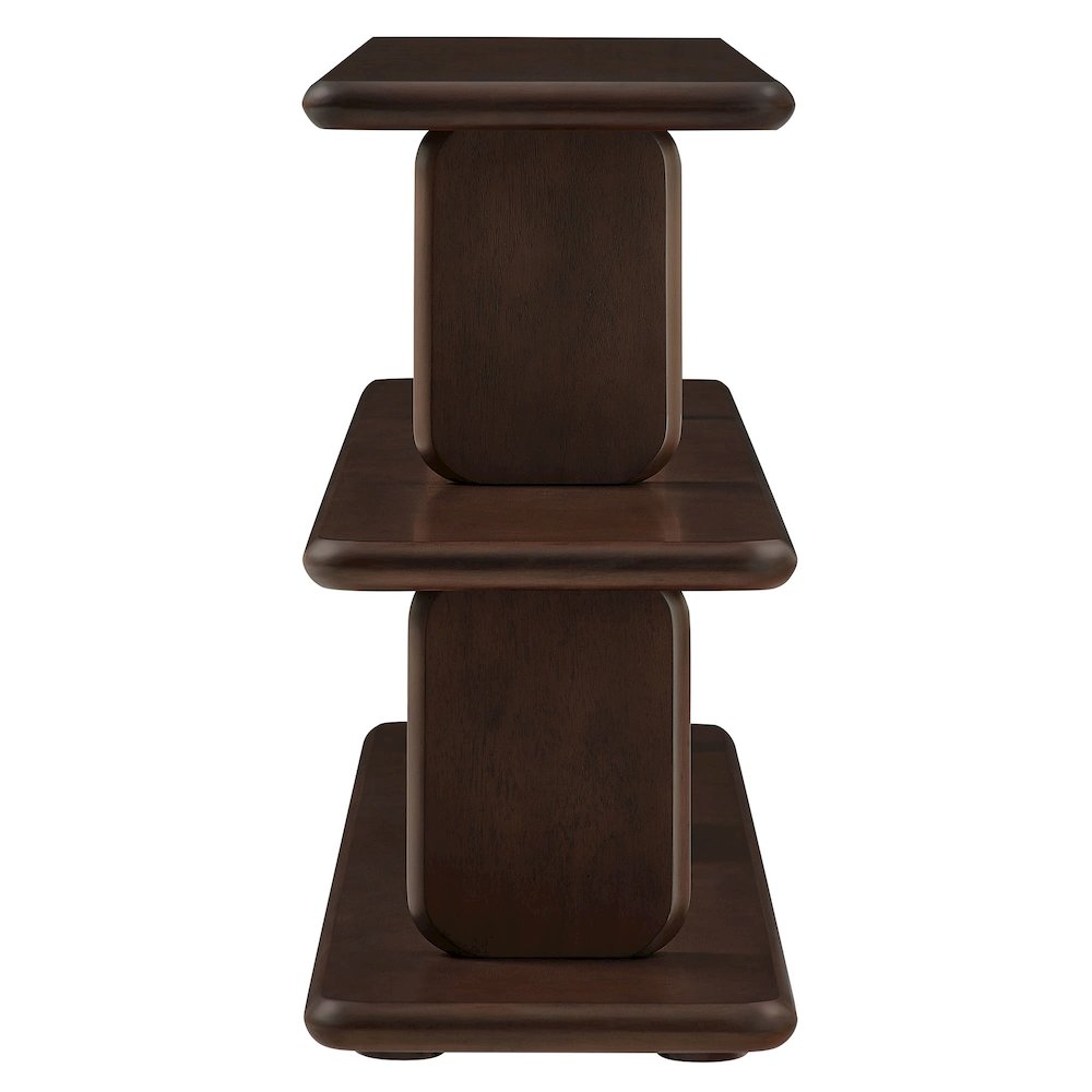 Lyle Sculptural 2-Tier Bookshelf