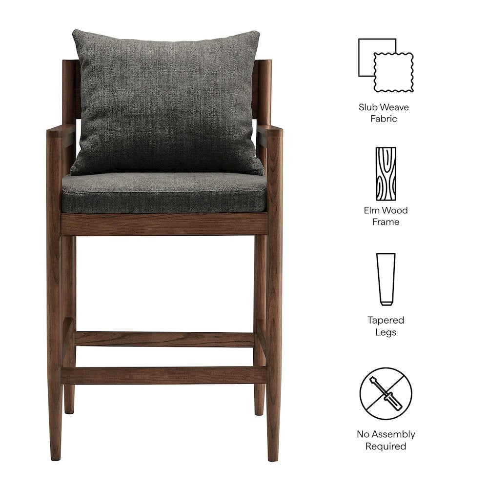 Remington Wood Counter Stool