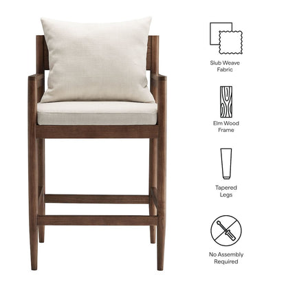 Remington Wood Counter Stool