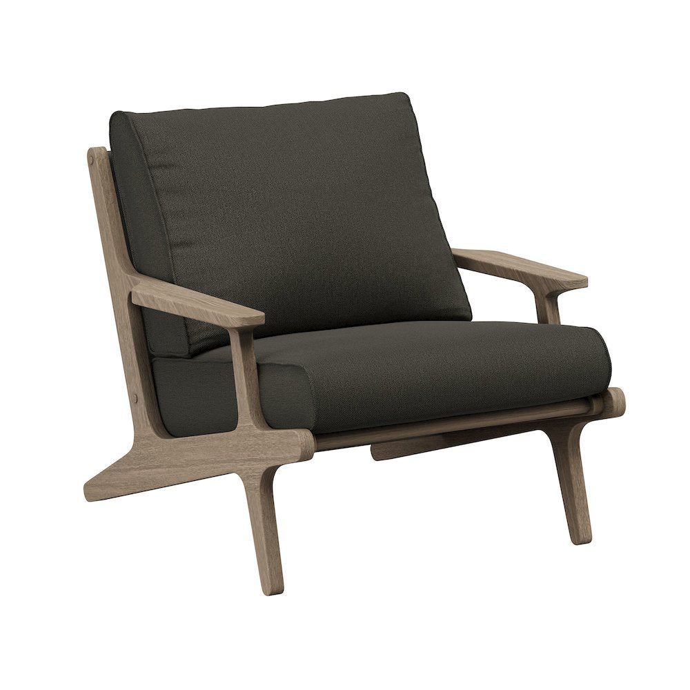 Saratoga Outdoor Patio Teak Wood Armchair