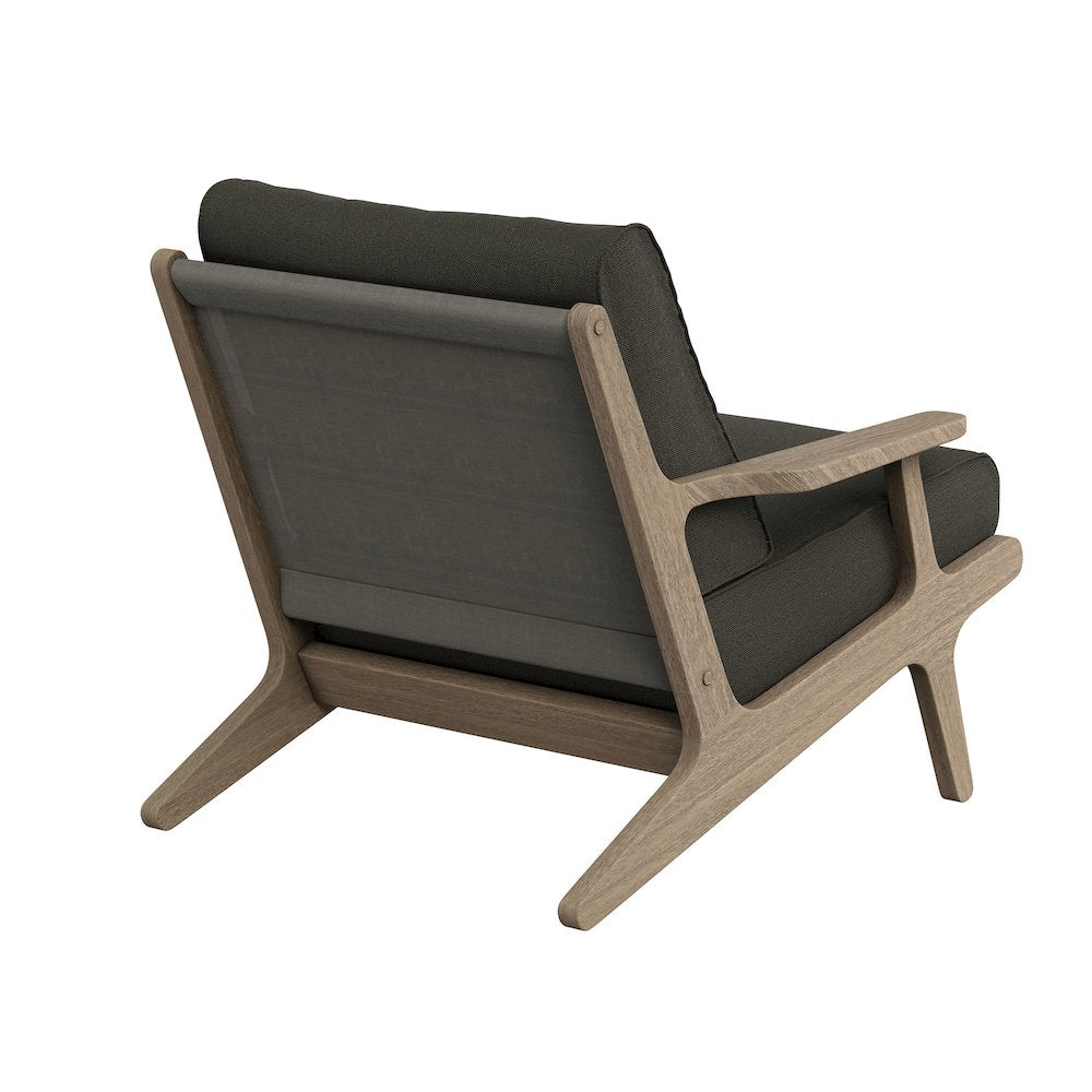 Saratoga Outdoor Patio Teak Wood Armchair
