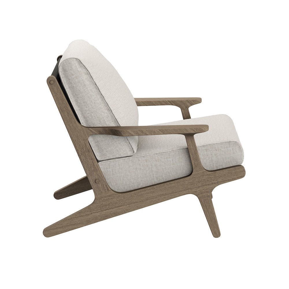 Saratoga Outdoor Patio Teak Wood Armchair