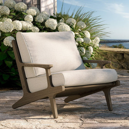 Saratoga Outdoor Patio Teak Wood Armchair