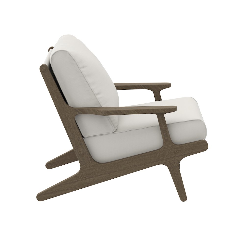 Saratoga Outdoor Patio Teak Wood Armchair