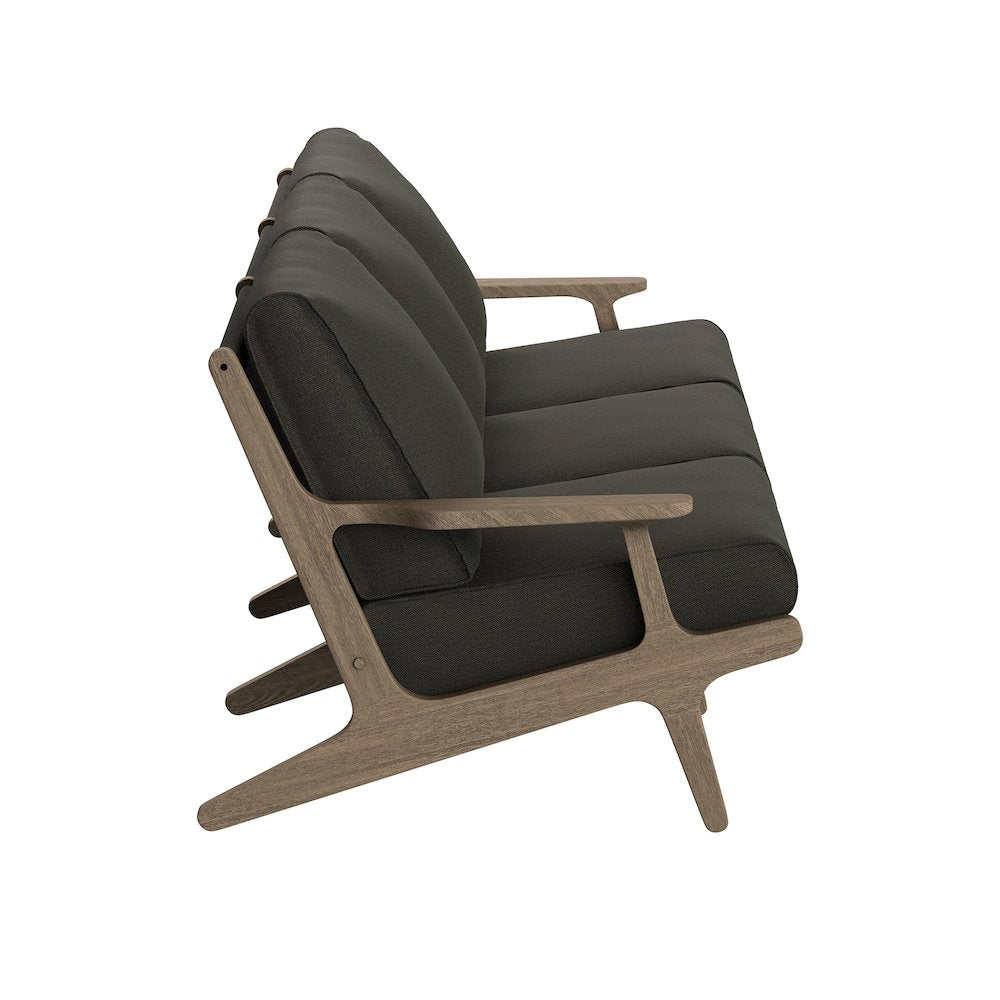 Saratoga Outdoor Patio Teak Sofa