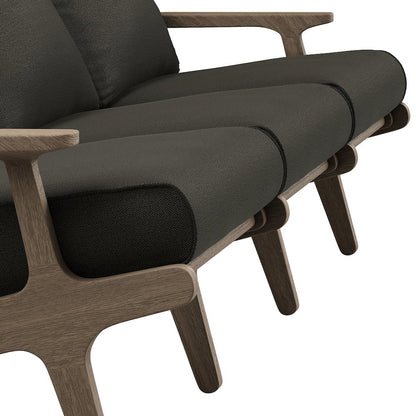 Saratoga Outdoor Patio Teak Sofa