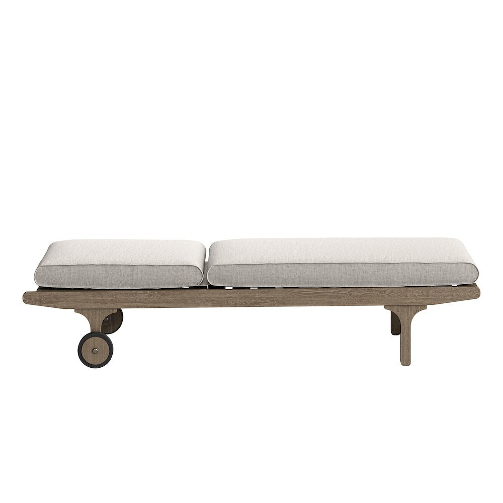 Saratoga Outdoor Patio Teak Chaise Lounge Chair
