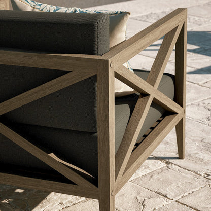 Northlake Outdoor Patio Teak Armchair