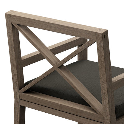 Northlake Outdoor Patio Teak Dining Armchair
