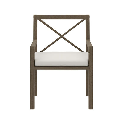 Northlake Outdoor Patio Teak Dining Armchair