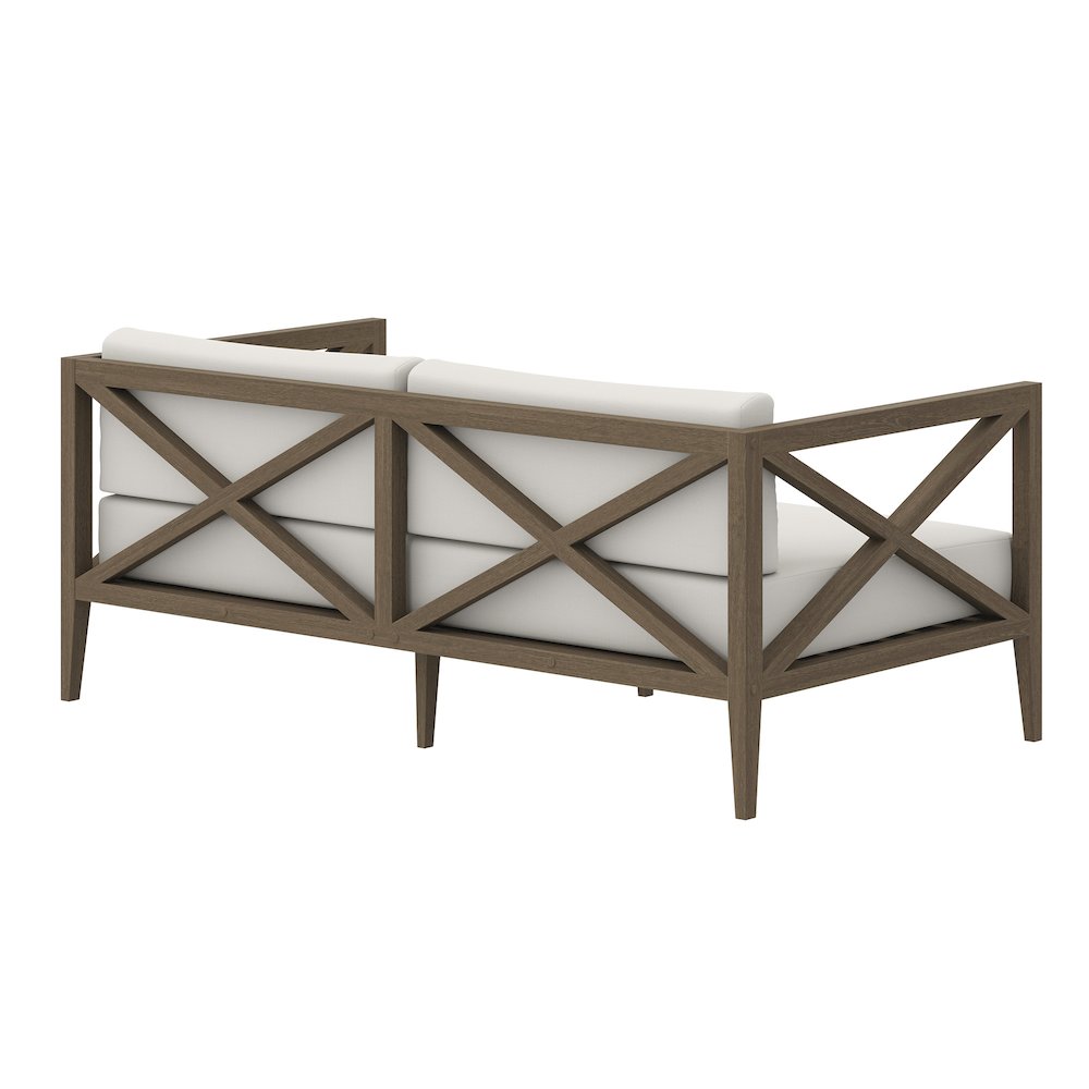 Northlake Outdoor Patio Teak Loveseat