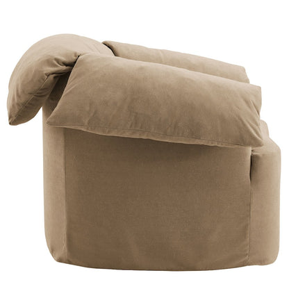 Lark Slipcovered Fabric Oversized Armchair