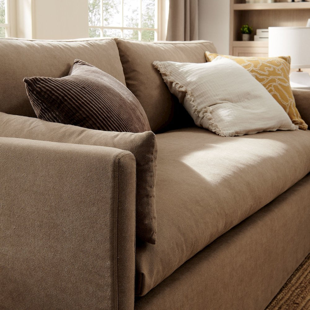 Wellfleet 85" Slipcovered Fabric Sofa