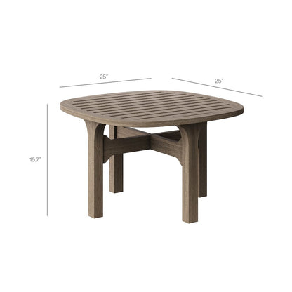 Saratoga Outdoor Patio Teak Wood 3-Piece Chaise Lounge Furniture Set
