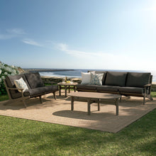 Saratoga 4-Piece Outdoor Patio Teak Wood Furniture Set