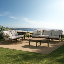 Saratoga 4-Piece Outdoor Patio Teak Wood Furniture Set