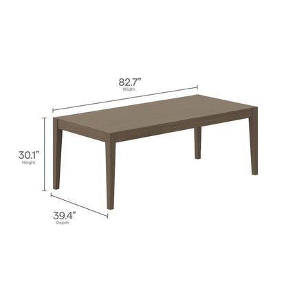 Northlake 9-Piece Outdoor Patio Teak Wood Dining Set