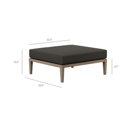 Northlake 5-Piece Outdoor Patio Teak Wood Furniture Set