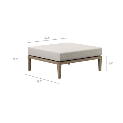 Northlake 5-Piece Outdoor Patio Teak Wood Furniture Set