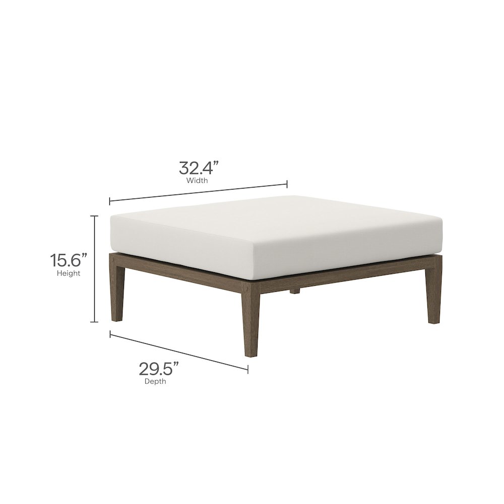 Northlake 5-Piece Outdoor Patio Teak Wood Furniture Set