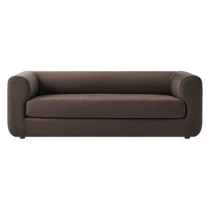 Leif 89" Performance Velvet Upholstered Sofa